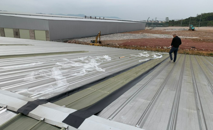 周宁厂房屋面防水维修案例